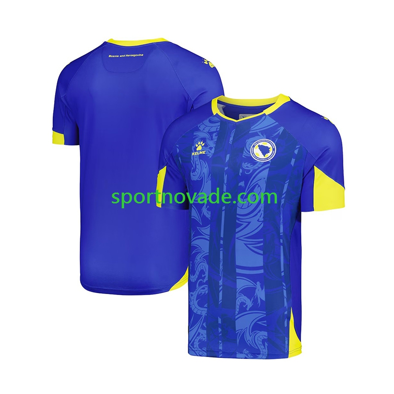 Bosnien-Herzegowina Heim Trikot Herren Kurzarm 2025