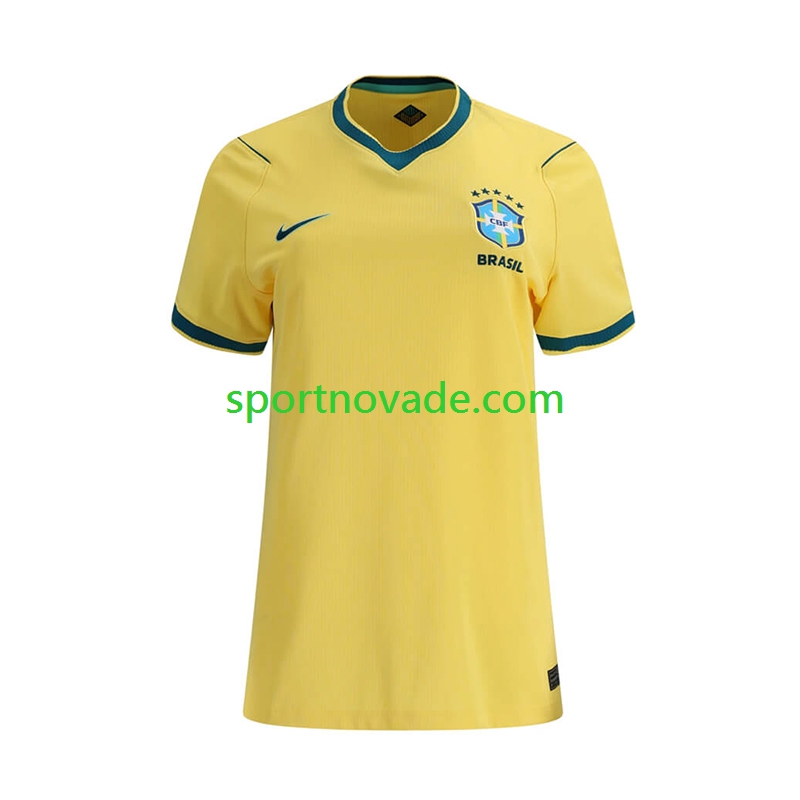Brasilien Ladies Heim Trikot Kurzarm World Cup 2026