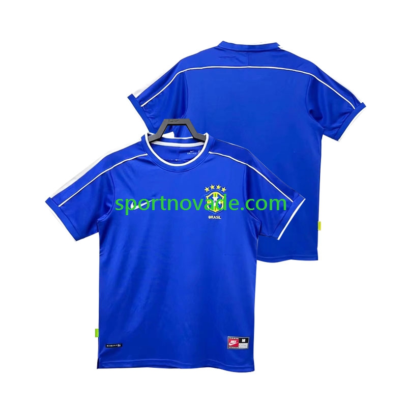 Brasilien Retro Auswärts Trikot Herren Kurzarm 1998