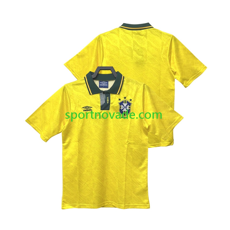 Brasilien Retro Heim Trikot Herren Kurzarm 1991 1993
