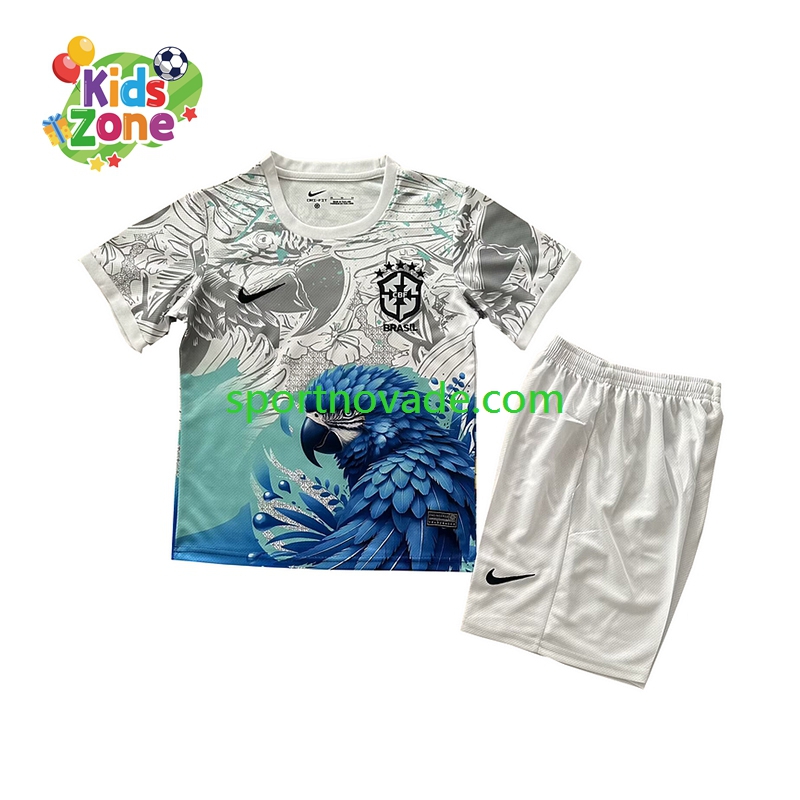Brasilien Special Heim Trikot Kinder Kurzarm 2025-2026
