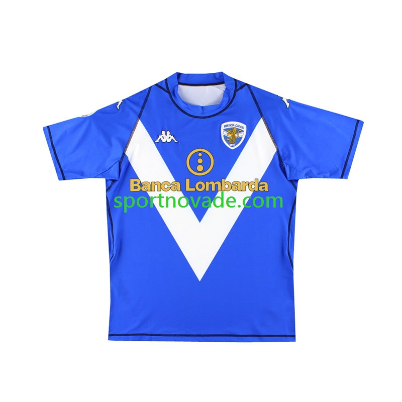 Brescia Calcio Retro Heim Trikot Herren Kurzarm 2003 2004