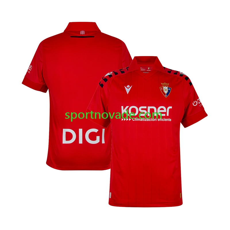 CA Osasuna Heim Trikot Herren Kurzarm 2025-2026