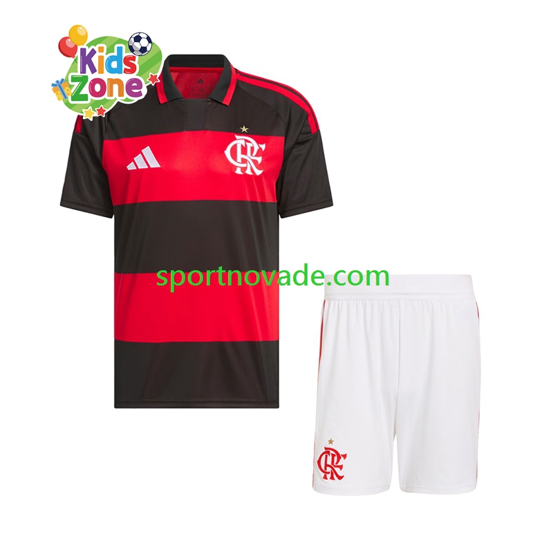 CR Flamengo Heim Trikot Kinder Kurzarm 2026-2027