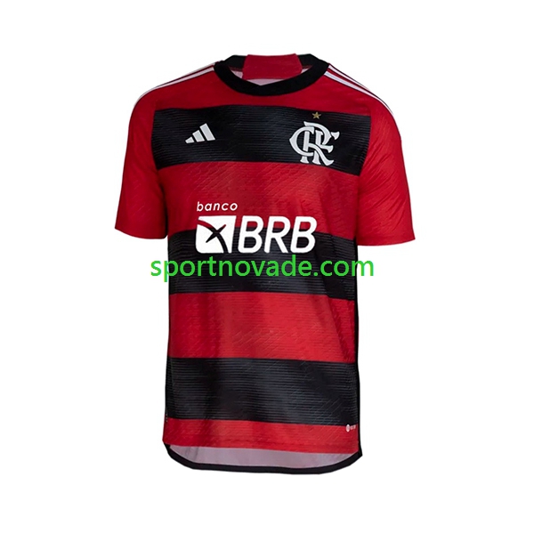 CR Flamengo Heim Trikot Herren Kurzarm 2023-2024