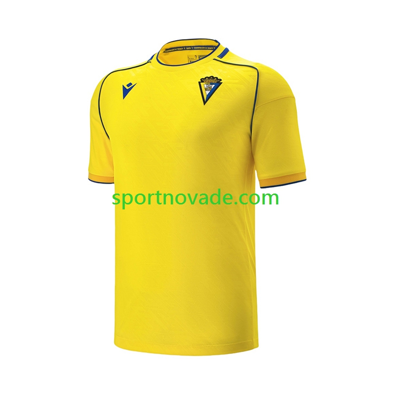 Cádiz CF Heim Trikot Herren Kurzarm 2025-2026