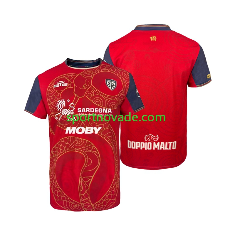 Cagliari Special Heim Trikot Herren Kurzarm 2025-2026