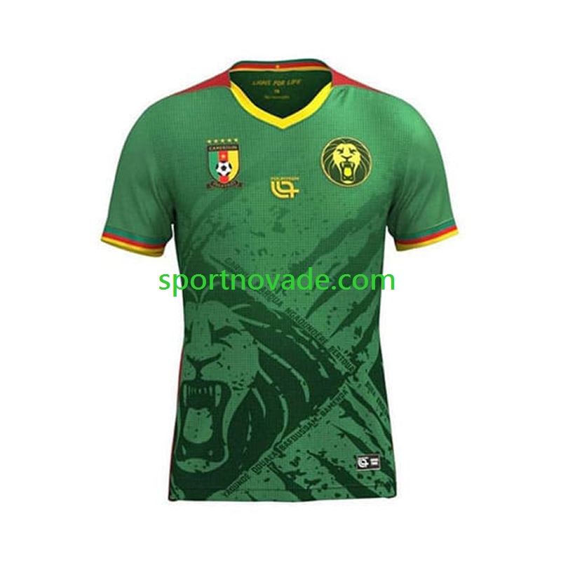 Kamerun Heim Trikot Herren Kurzarm 2025