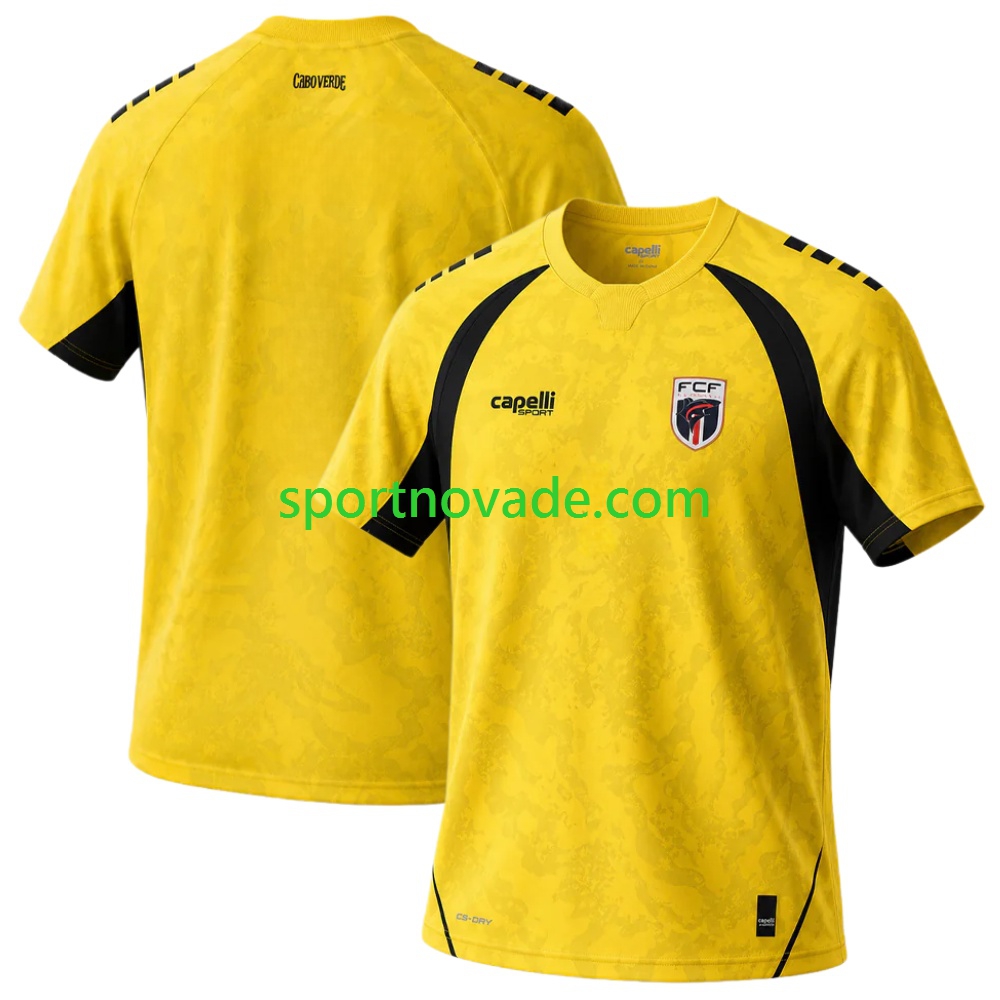 Torwart Cape Verde Heim Trikot Herren Kurzarm 2026