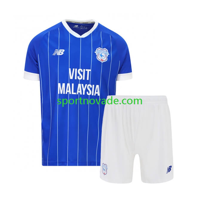 Cardiff City Heim Trikot Herren Kurzarm 2025-2026