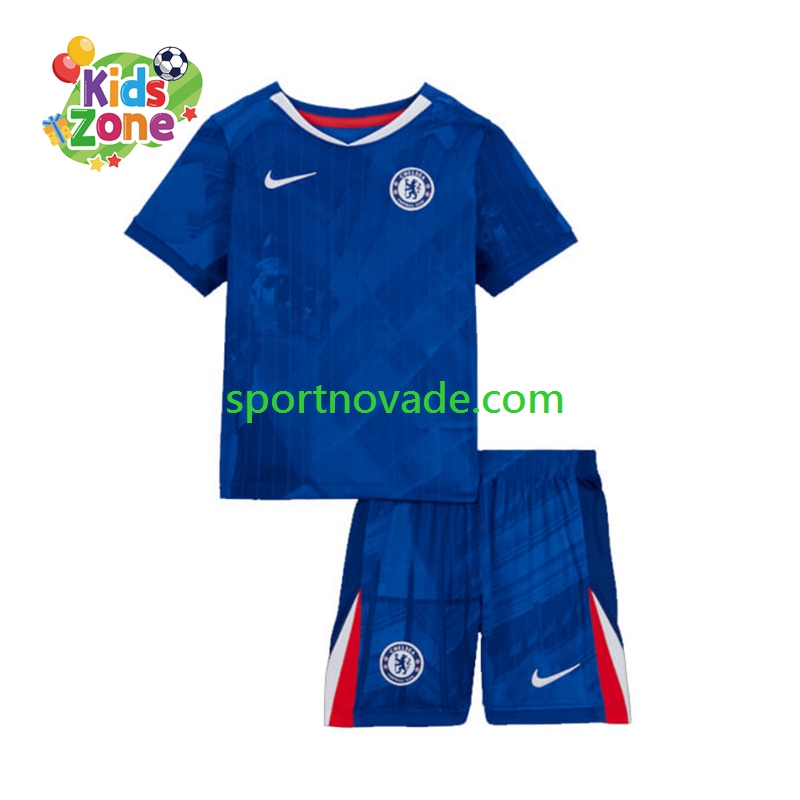 Chelsea Heim Trikot Kinder Kurzarm 2025-2026