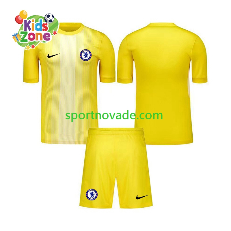 Chelsea Torwart Dritt Trikot Kinder Kurzarm 2025-2026