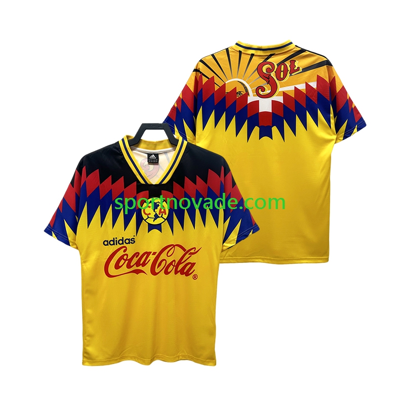 Club América Retro Heim Trikot Herren Kurzarm 1995