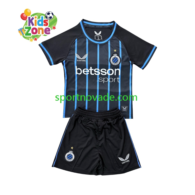Club Brugge Heim Trikot Kinder Kurzarm 2025-2026