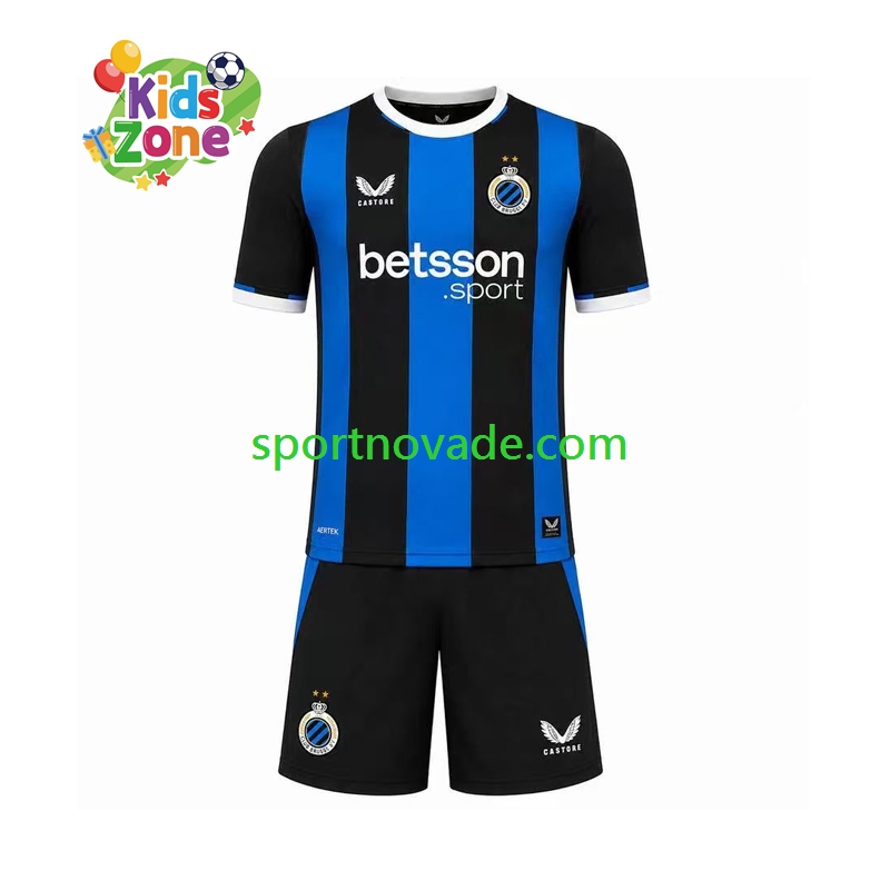 Club Brugge Heim Trikot Kinder Kurzarm 2026-2027