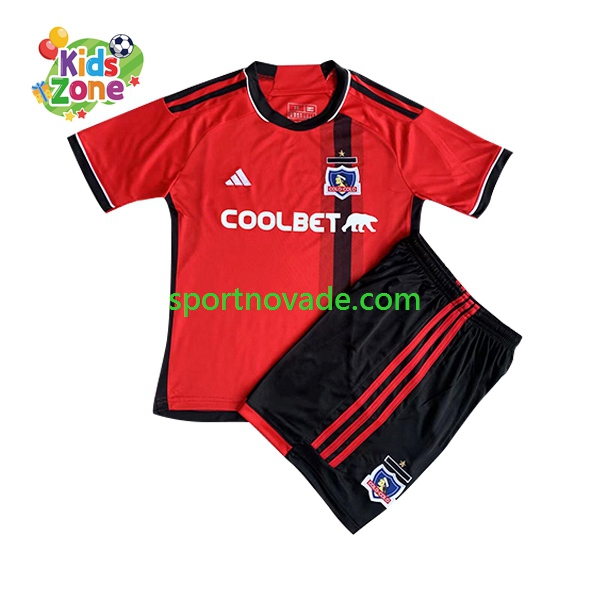 Colo-Colo Auswärts Trikot Kinder Kurzarm 2023