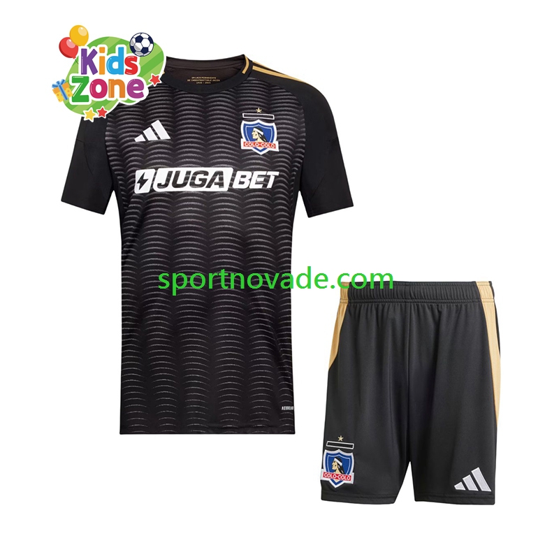 Colo-Colo Auswärts Trikot Kinder Kurzarm 2025-2026