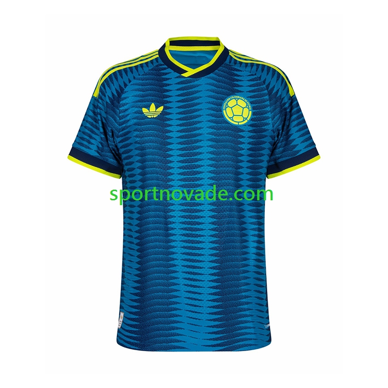 Kolumbien Auswärts Trikot Herren Kurzarm World Cup 2026