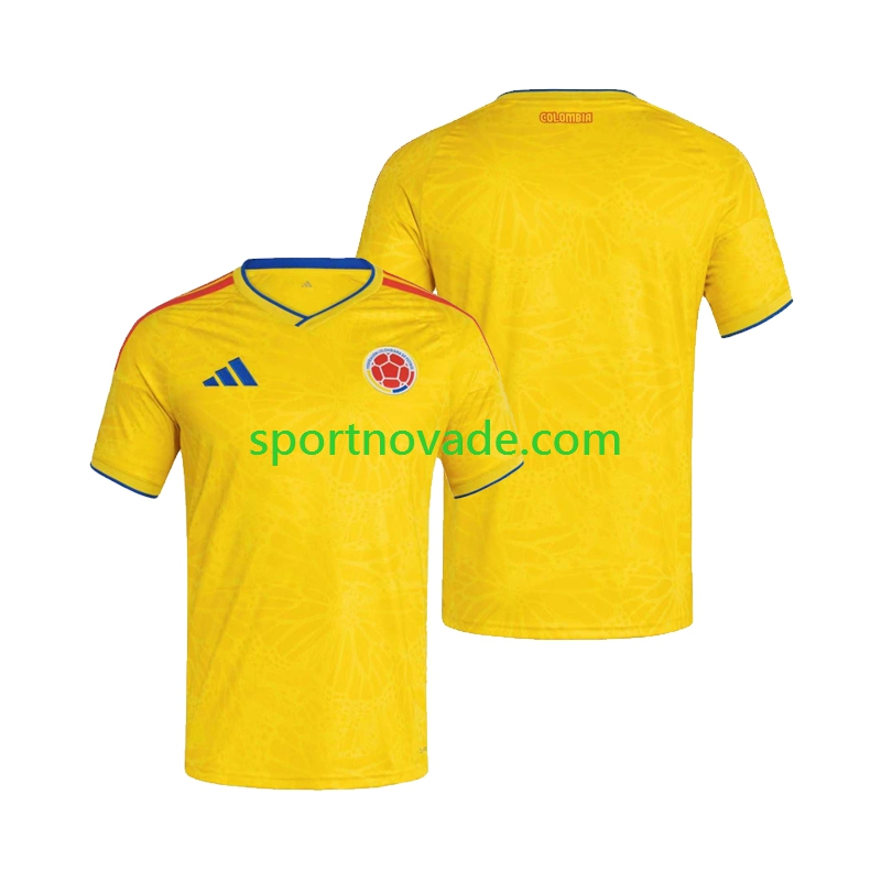 Kolumbien Heim Trikot Herren Kurzarm World Cup 2026