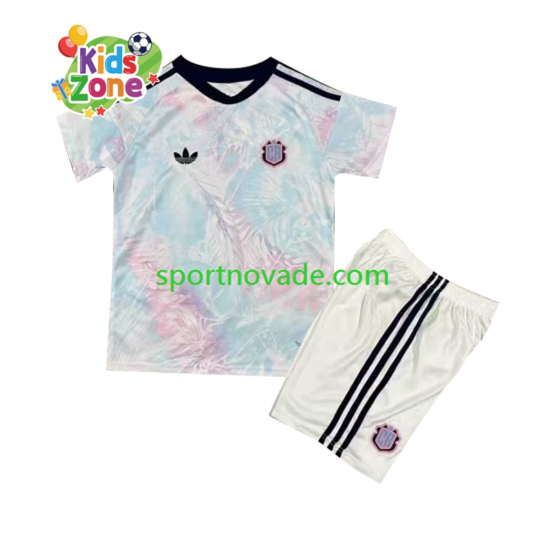 Costa Rica Auswärts Trikot Kinder Kurzarm 2026