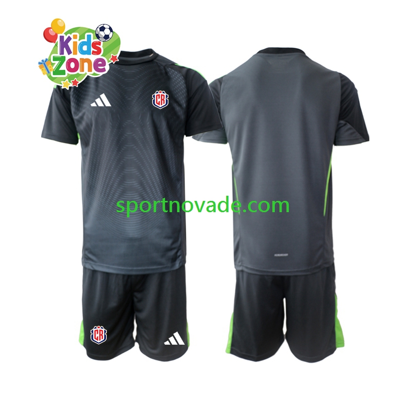 Costa Rica Torwart Auswärts Trikot Kinder Kurzarm 2025
