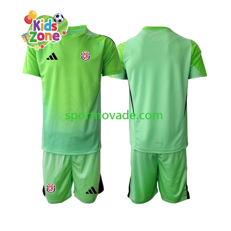 Costa Rica Torwart Heim Trikot Kinder Kurzarm 2025