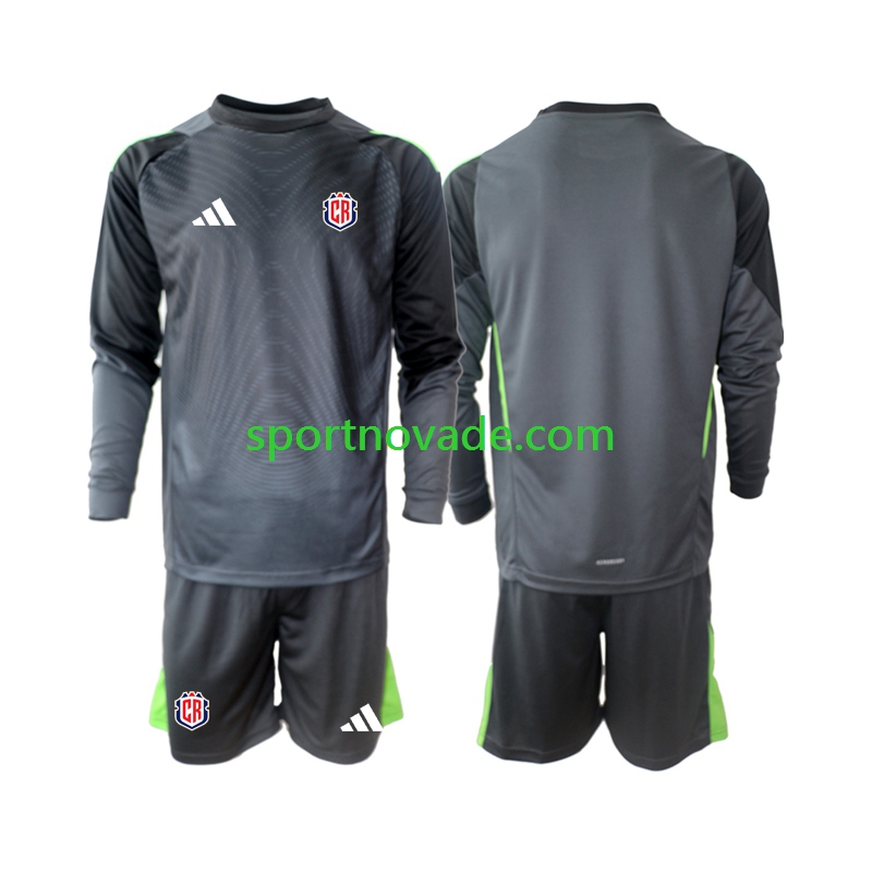 Costa Rica GoalkeeperChildren Auswärts Trikot Langarm 2025
