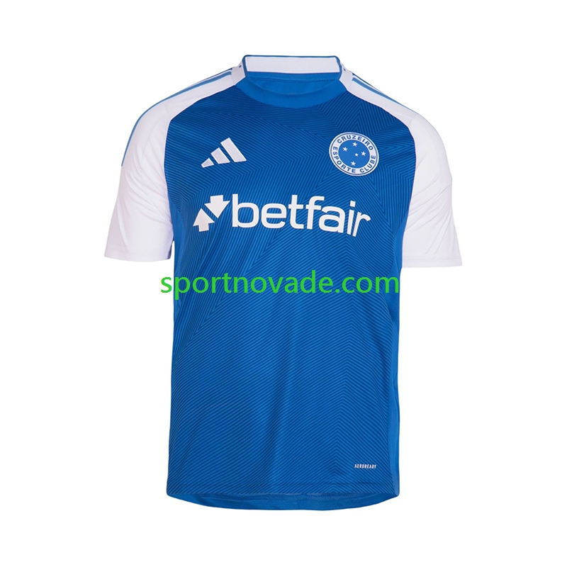 Cruzeiro Heim Trikot Herren Kurzarm 2025-2026