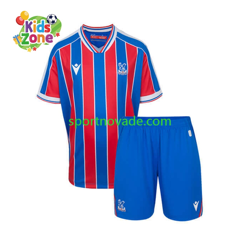 Crystal Palace Heim Trikot Kinder Kurzarm 2025-2026