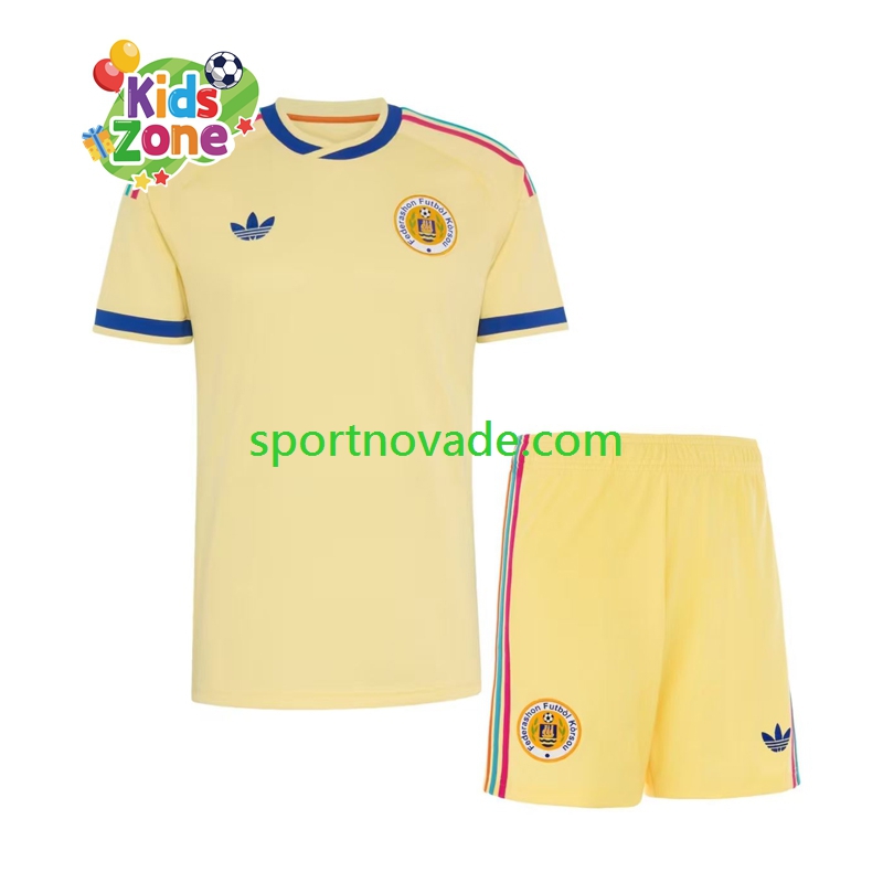 Curacao Auswärts Trikot Kinder Kurzarm World Cup 2026