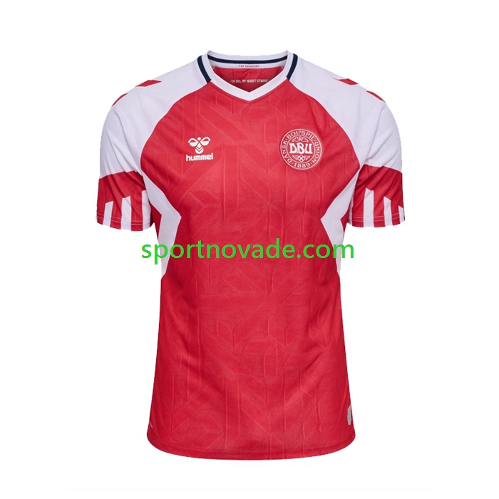 Dänemark Heim Trikot Herren Kurzarm 2023