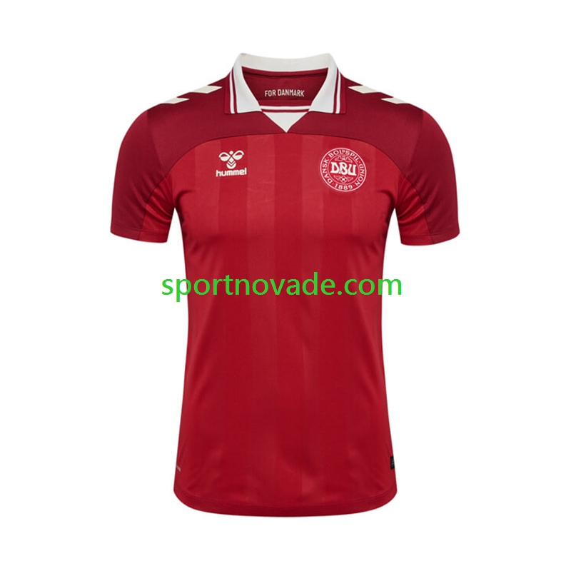 Dänemark Heim Trikot Herren Kurzarm 2025