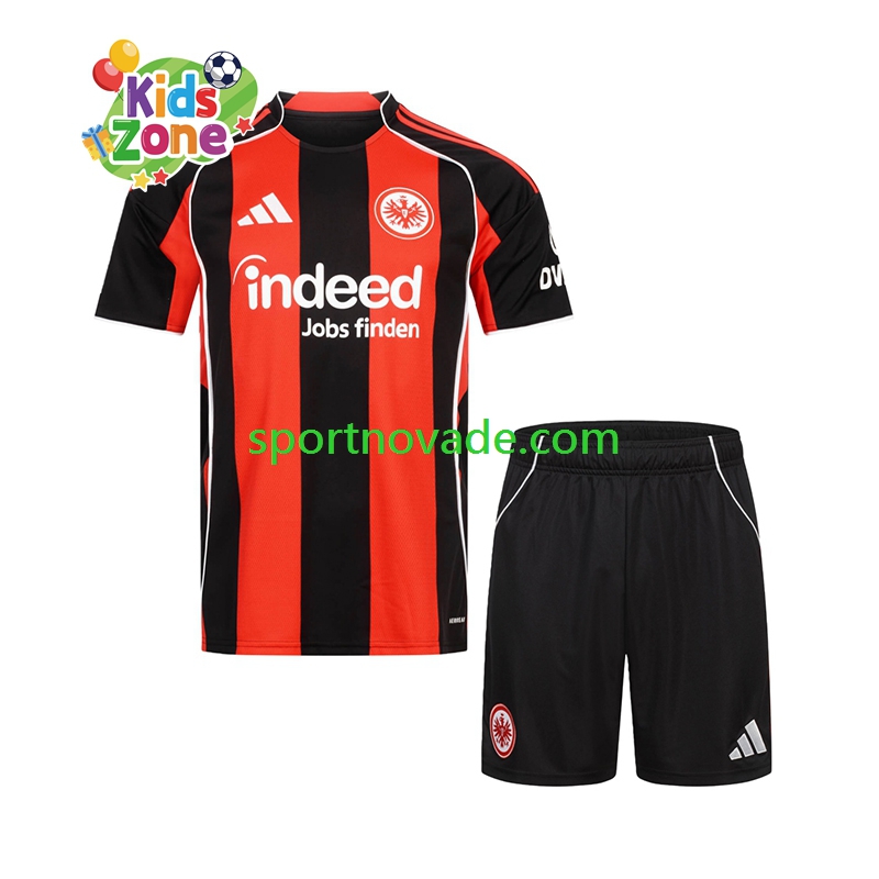 Eintracht Frankfurt Heim Trikot Kinder Kurzarm 2025-2026