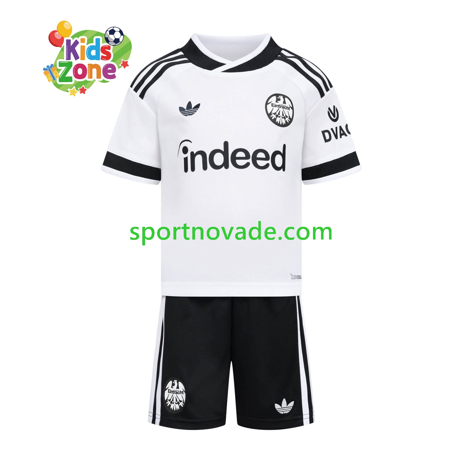 Eintracht Frankfurt Auswärts Trikot Kinder Kurzarm 2026-2027