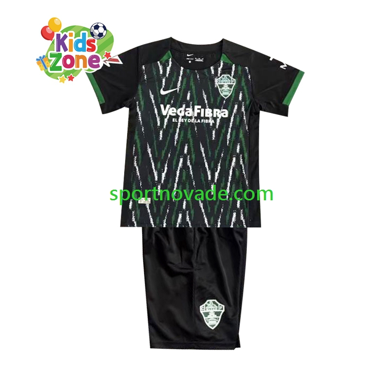 Elche CF Auswärts Trikot Kinder Kurzarm 2025-2026