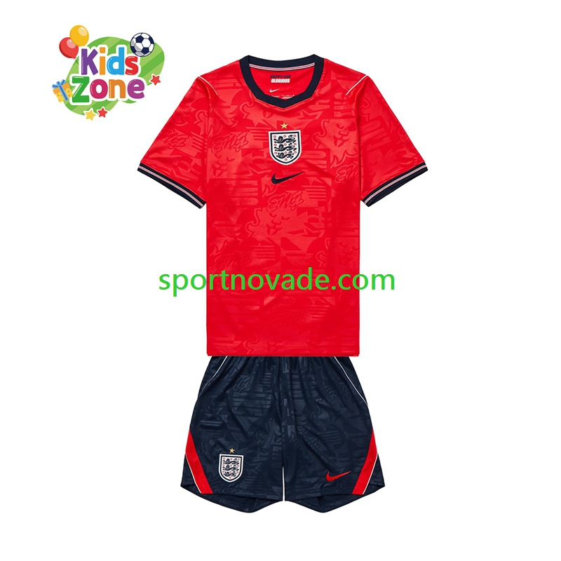 England Auswärts Trikot Kinder Kurzarm World Cup 2026