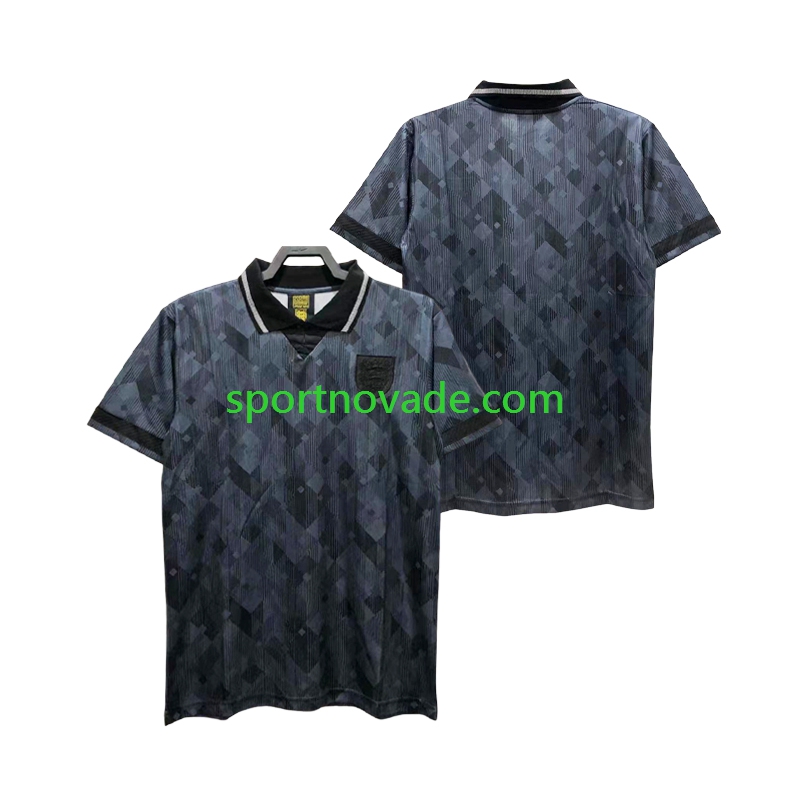England Retro Auswärts Trikot Herren Kurzarm 1990