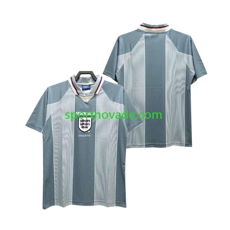 England Retro Auswärts Trikot Herren Kurzarm 1996