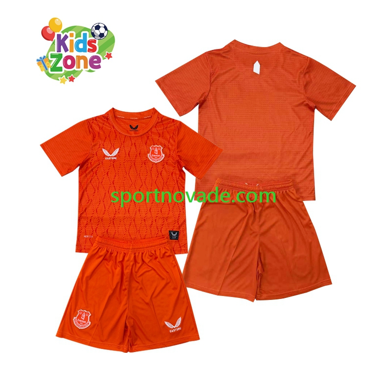 Everton Torwart Dritt Trikot Kinder Kurzarm 2025-2026