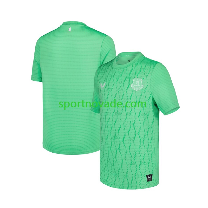 Everton Torwart Heim Trikot Herren Kurzarm 2025-2026