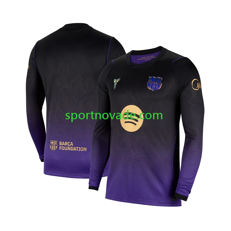 FC Barcelona Auswärts Trikot Herren Langarm 2026-2027