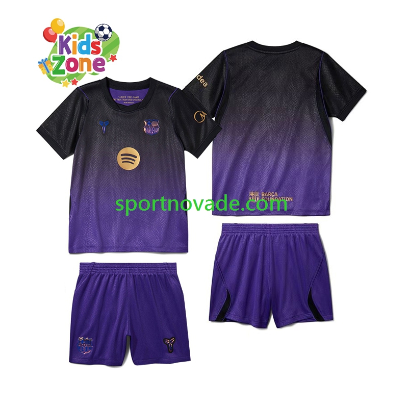 FC Barcelona Auswärts Trikot Kinder Kurzarm 2026-2027