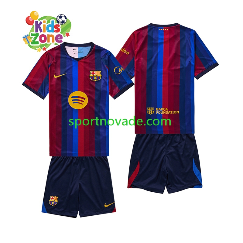 FC Barcelona Heim Trikot Kinder Kurzarm 2026-2027