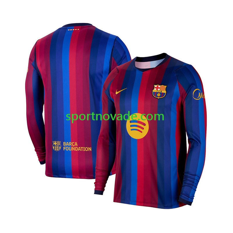 FC Barcelona Heim Trikot Herren Langarm 2026-2027