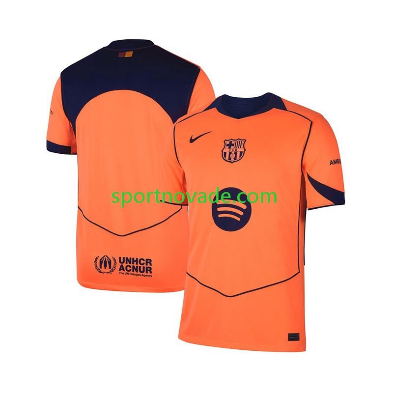 FC Barcelona Dritt Trikot Herren Kurzarm 2025-2026