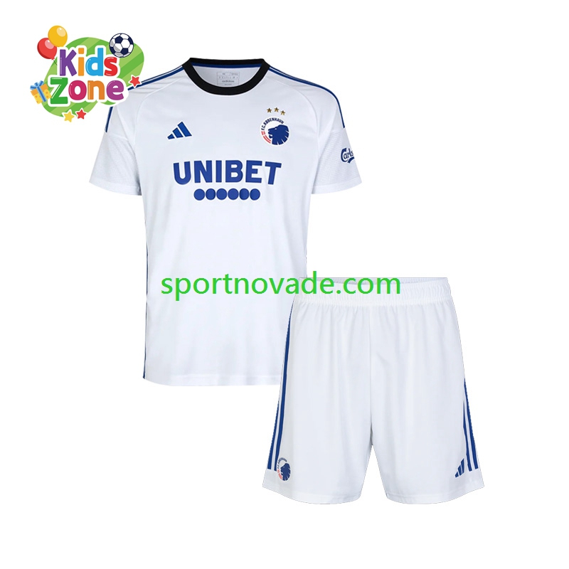 FC Kopenhagen Heim Trikot Kinder Kurzarm 2023-2024