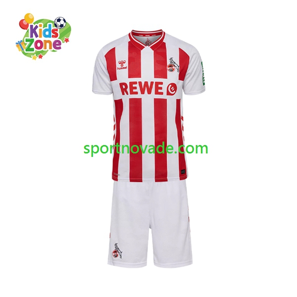 FC Köln Heim Trikot Kinder Kurzarm 2025-2026