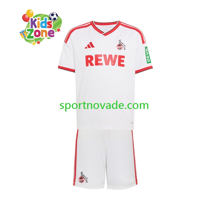 FC Köln Heim Trikot Kinder Kurzarm 2026-2027