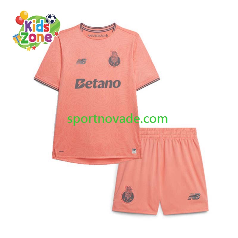 FC Porto Auswärts Trikot Kinder Kurzarm 2025-2026