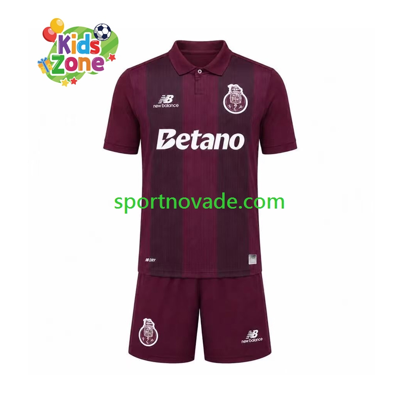 FC Porto Auswärts Trikot Kinder Kurzarm 2026-2027